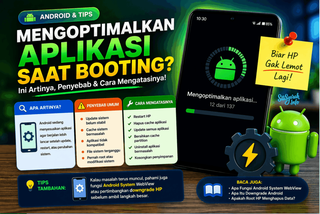 mengoptimalkan aplikasi android