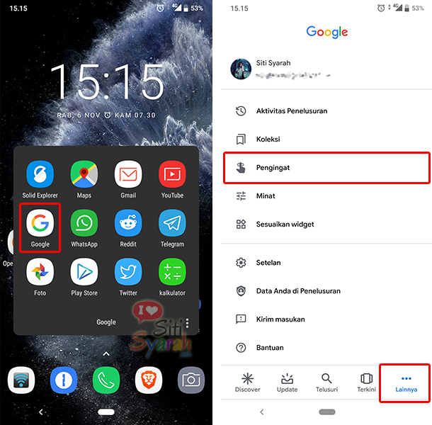 cara mudah membuat pengingat di android