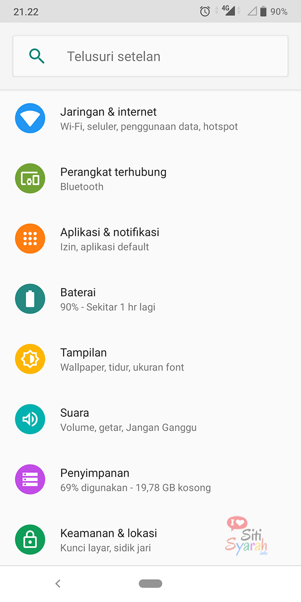 ciri hp android harus di flash