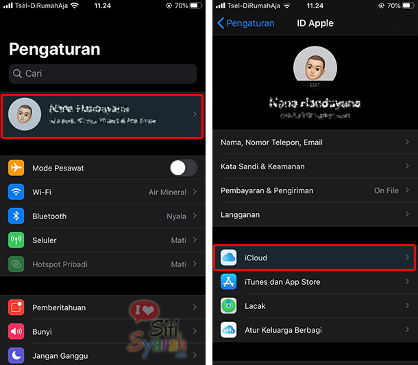 stop langganan icloud storage