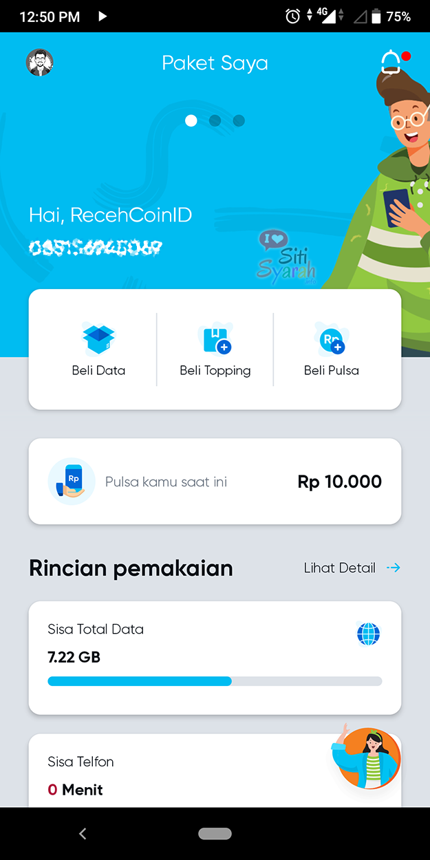 Bisakah Cek Pulsa dan Kuota By.U Tanpa Aplikasi