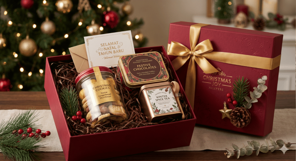 prompt gemini hamper natal dan tahun baru