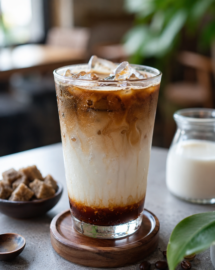 prompt foto ai untuk produk kopi aesthetic