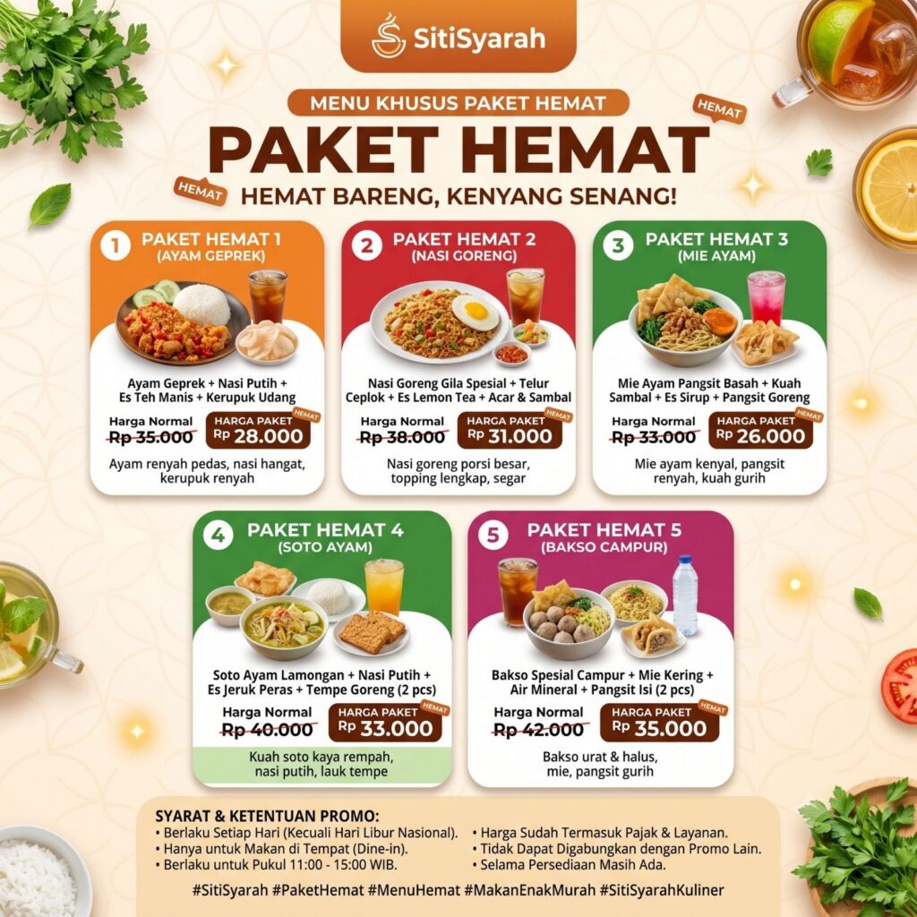 cara membuat desain daftar menu pakai ai