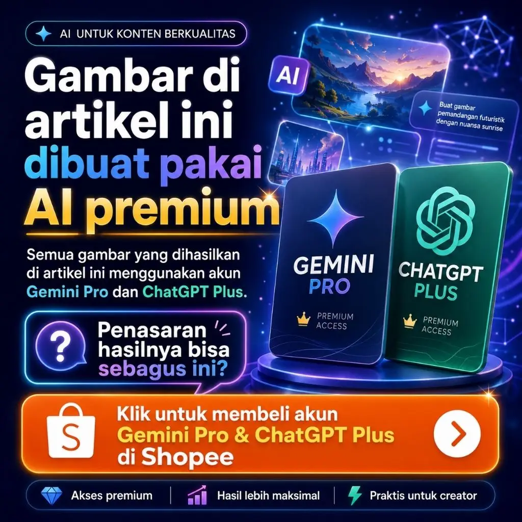 langganan ChatGPT dan Gemini murah